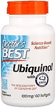 Ubiquinol with QH Kaneka, 100 mg, softgels - Doctor's Best Ubiquinol with Kaneka 100 mg, 60 Softgels — photo N1