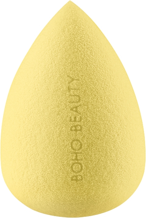 Makeup Sponge, yellow - Boho Beauty Bohomallows Regular Lemon — photo N1