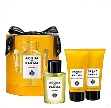 Fragrances, Perfumes, Cosmetics Acqua di Parma Colonia - Set (edc/100ml + sh/gel/75ml + b/cr/75ml)