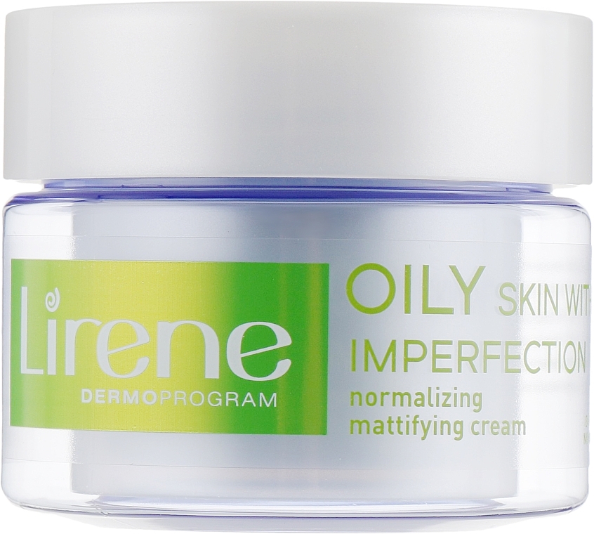 Normalizing Mattifying Cream - Lirene Oily and Combination Skin Normalizing Mattifying Cream — photo N4