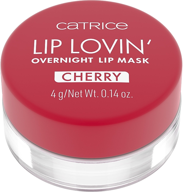 Lip Mask - Catrice Lip Lovin' Overnight Lip Mask Cherry Pop — photo N2