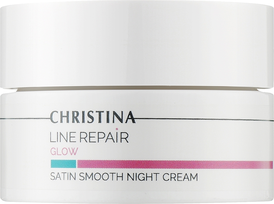 Night Face Cream 'Satin Smoothness' - Christina Line Repair Glow Satin Smooth Night Cream — photo N6