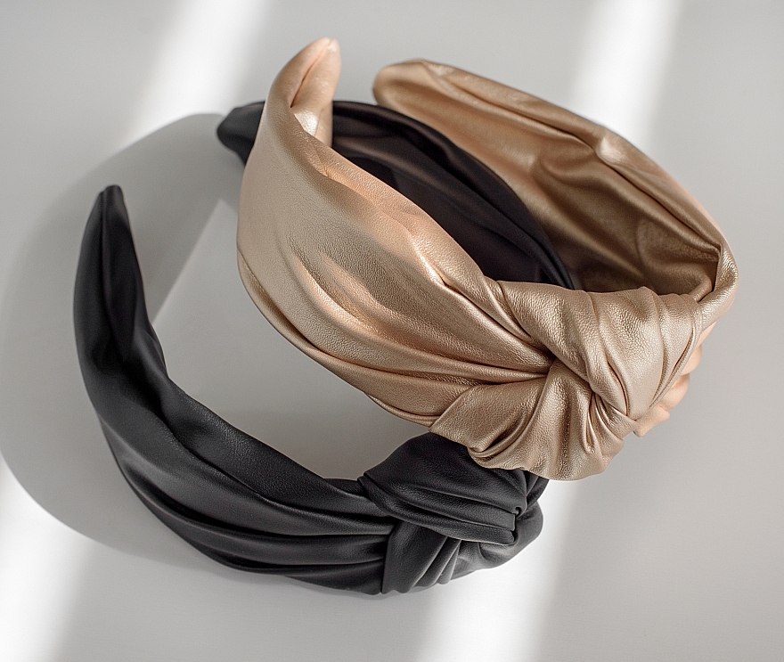 Headband 'Top Knot', black - MAKEUP — photo N11