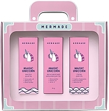 Fragrances, Perfumes, Cosmetics Set "Lip Revitalising Complex, with Glow" - Mermade Magic Unicorn (lip/scr/30g + lip/mask/10g + lip/balm/10ml)