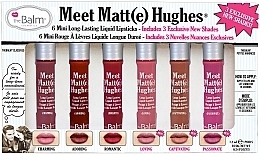 Mini Liquid Matte Lipsticks (lipstick/6x1.2ml) - theBalm Meet Matte Hughes Mini Kit 03 — photo N1