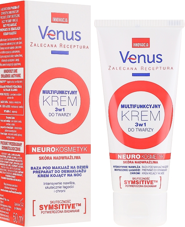 Multifunctional Face Cream 3 in 1 - Venus Face Cream — photo N1