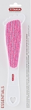 Fragrances, Perfumes, Cosmetics Double-Sided Foot File with Abrasive & Pumice, pink - Titania