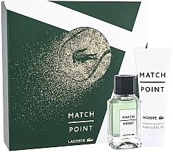Fragrances, Perfumes, Cosmetics Lacoste Match Point - Set (edt/50ml + sh/gel/75ml)