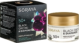 Fragrances, Perfumes, Cosmetics Face Cream - Soraya Black Orchid & Diamonds 50+ Lifting Cream