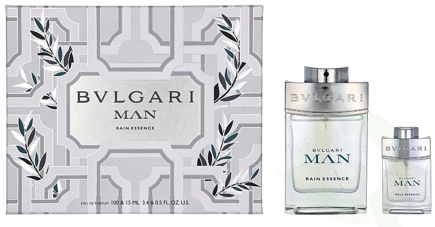 Bvlgari Man Rain Essence - Set (edp/100ml + edp/15ml) — photo N1