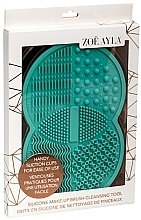 Fragrances, Perfumes, Cosmetics Brush Cleanser, turquoise - Zoe Ayla Silicone Make-Up Brush Cleansing Tool