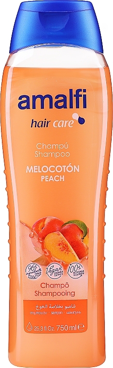 Peach Shampoo for Normal Hair - Amalfi Shampoo — photo N1