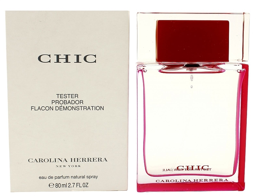 Carolina Herrera Chic - Eau (tester with cap) — photo N4