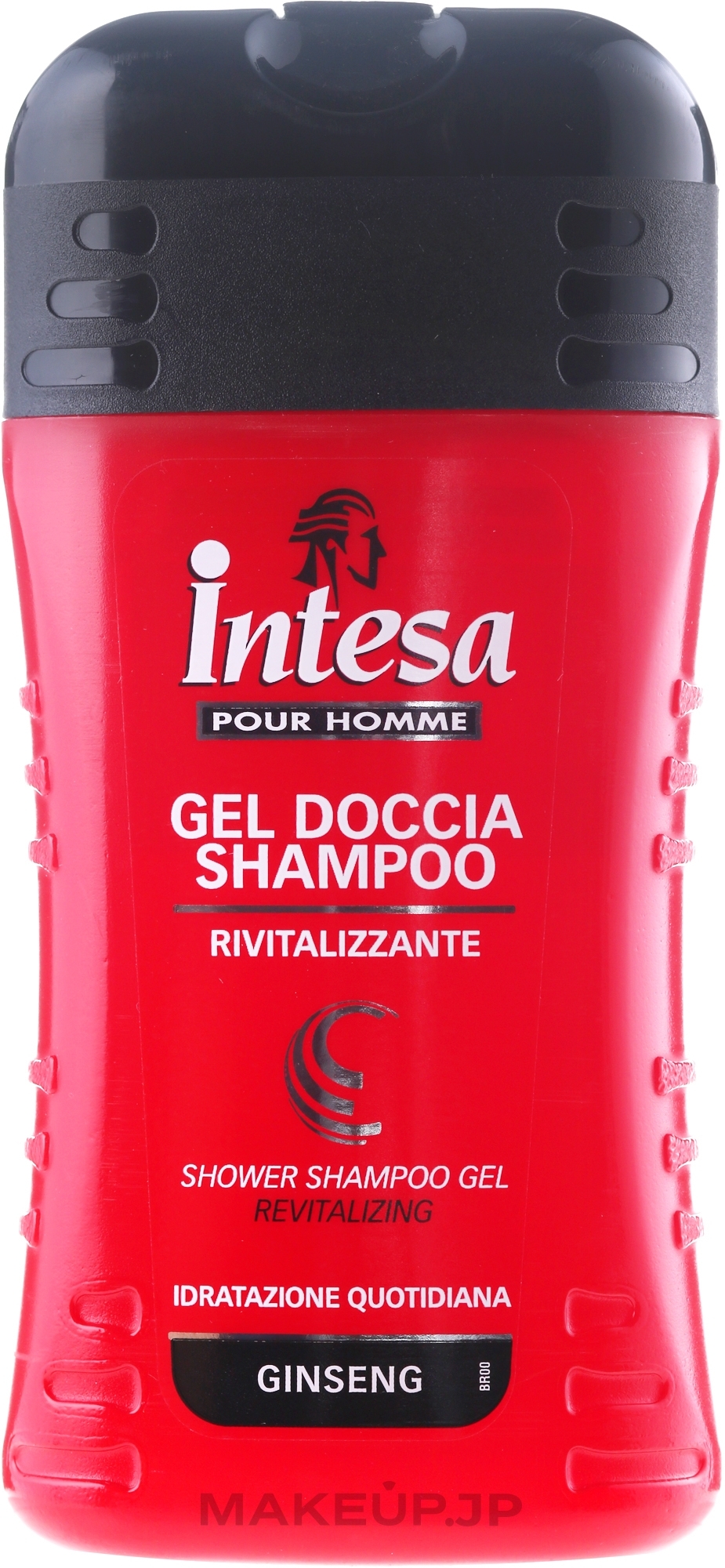 Shampoo-Shower Gel with Ginseng Extract - Intesa Classic Black Shower Shampoo Gel Revitalizing — photo 250 ml