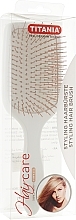 Stylish Massage Hair Brush, 23 cm - TITANIA — photo N2