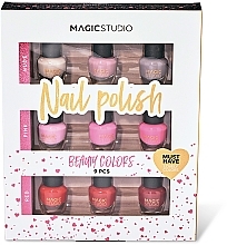 Fragrances, Perfumes, Cosmetics Nail Polish Set - Magic Studio Beauty Colors 9 Nail Polish Set