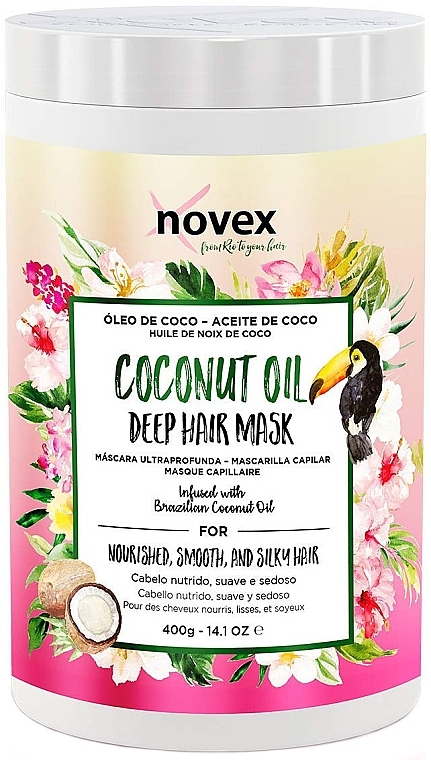 Hair Mask - Novex Coconut Oil Deep Hair Mask — photo N1