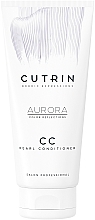 Fragrances, Perfumes, Cosmetics Toning Conditioner "Pearl Shine" - Cutrin Aurora CC Pearl Conditioner