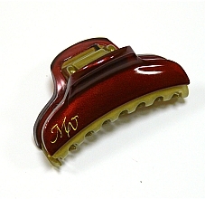 Fragrances, Perfumes, Cosmetics Claw Clip, NK938-1138br81, red gloss - Mari N.