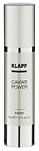 Face Mask "Spark Energy" - Klapp Caviar Power Mask — photo N1