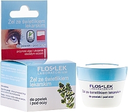 Fragrances, Perfumes, Cosmetics Eye Contour Gel - Floslek Lid And Under Eye Gel With Eyebright And Plantain (jar)