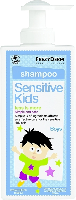 Shampoo - Frezyderm Boys Sensitive Kids Shampoo — photo N1