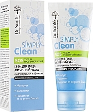 Mattifying Face Cream - Dr. Sante Simply Clean SOS — photo N1