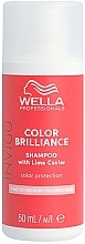 Colored Normal & Thin Hair Shampoo - Wella Professionals Invigo Color Brilliance Color Protection Shampoo — photo N1