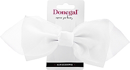 Fragrances, Perfumes, Cosmetics Hair Clip, FA-5743, white bow - Donegal