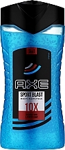 Shower Gel-Shampoo "Sport Blast" - Axe Re-Energise After Sport Body And Hair Shower Gel Sport Blast — photo N1