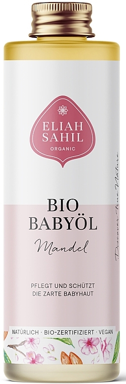 Organic Almond Baby Oil - Eliah Sahil Organic Almond Baby Oil — photo N3