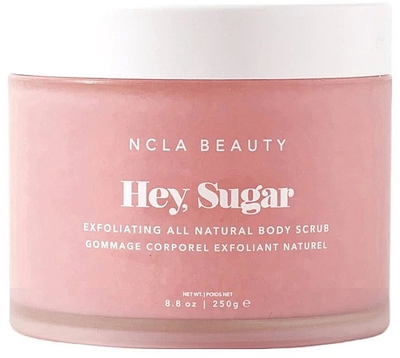 Pink Grapefruit Body Scrub - NCLA Beauty Hey, Sugar Pink Grapefruit Body Scrub — photo N1