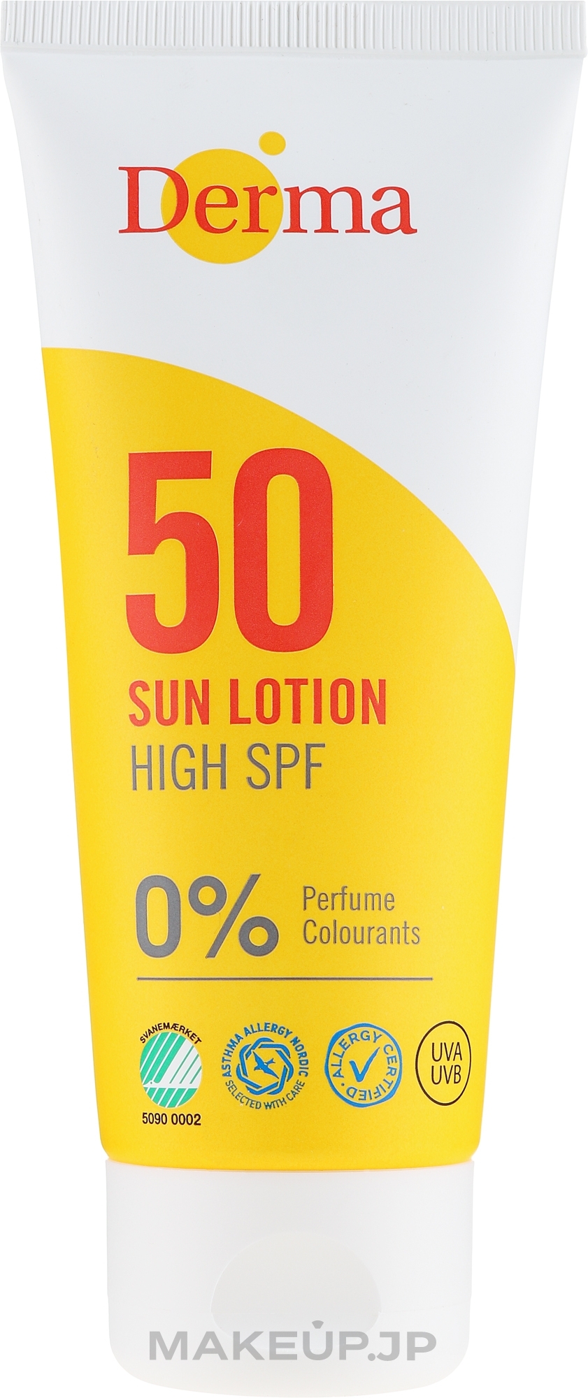 Sun Protective Tanning Lotion - Derma Sun Lotion SPF50 — photo 100 ml