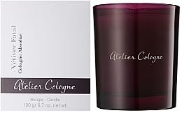 Fragrances, Perfumes, Cosmetics Atelier Cologne Vetiver Fatal Bougie - Scented Candle