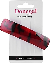 Fragrances, Perfumes, Cosmetics Hair Clip FA-5751, red - Donegal