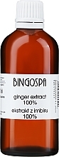 Fragrances, Perfumes, Cosmetics Ginger Extract 100% - BingoSpa