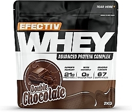 Fragrances, Perfumes, Cosmetics Whey Protein 'Double Chocolate' - Efectiv Nutrition Whey Protein Double Chocolate