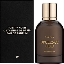 Poetry Home Opulence Oud - Eau de Parfum — photo N5