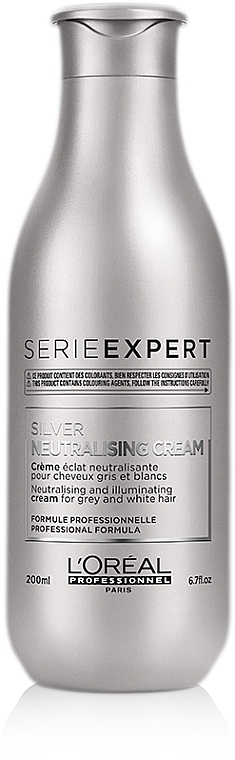 Neutralising Hair Cream Conditioner - L'Oreal Professionnel Silver Neutralising Cream Conditioner — photo N1