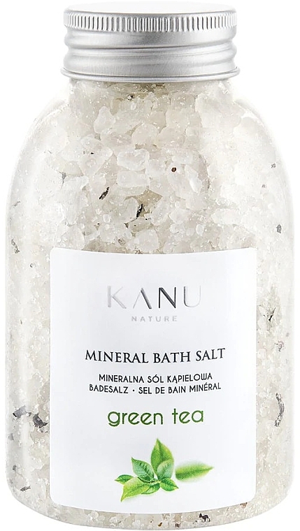 Mineral Bath Salt "Green Tea" - Kanu Nature Mineral Green Tea Bath Salt — photo N1