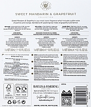 Set - Baylis & Harding Sweet Mandarine & Grapefruit (sh/cream/300ml + b/lot/300ml + sh/gel/300ml) — photo N3