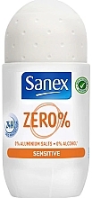 Fragrances, Perfumes, Cosmetics Roll-On Deodorant for Sensitive Skin - Sanex Zero% Deodorant Sensitive Roll On