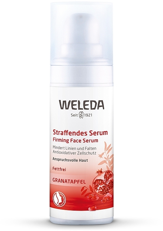 Pomegranate Intensive Lifting Serum - Weleda Pomegranate Firming Face Serum — photo N2