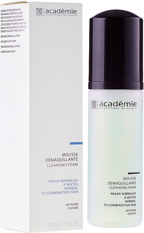 Cleansing Facial Mousse - Academie Visage Cleansing Foam — photo N1