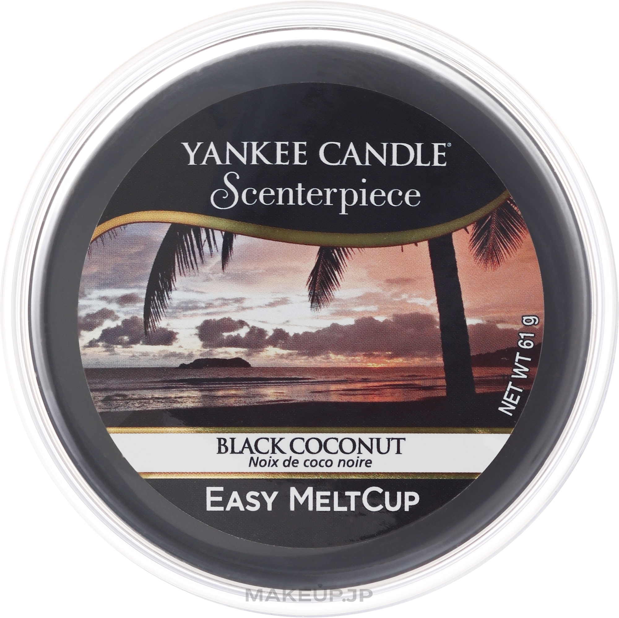 Scented Wax - Yankee Candle Black Coconut Scenterpiece Melt Cup — photo 61 g