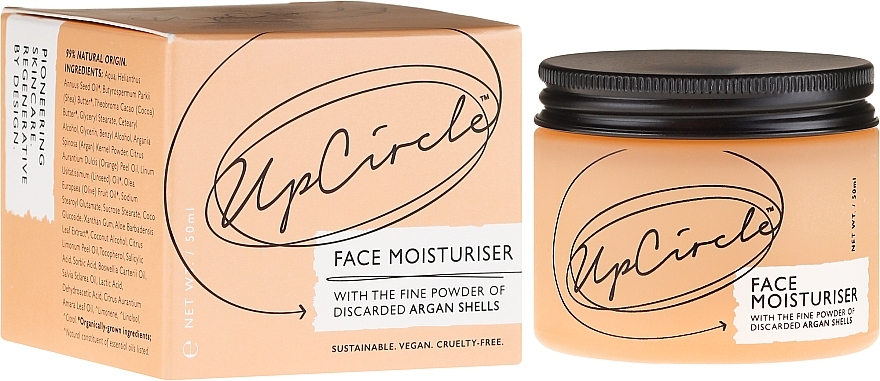 Argan Powder Moisturizer - UpCircle Face Moisturiser With Argan Powder — photo N1