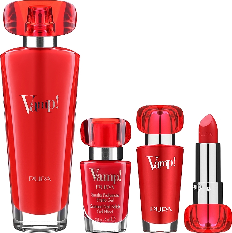 Pupa Vamp Red - Set — photo N9