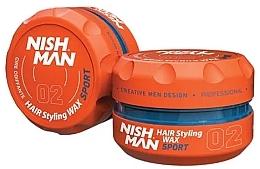 Hair Styling Wax - Nishman Hair Styling Wax 02 Sport — photo N3