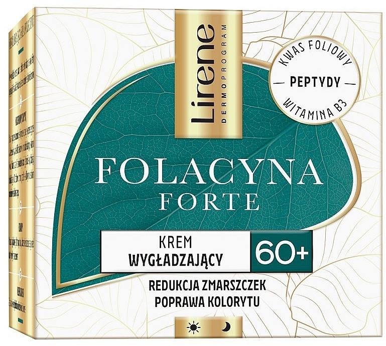 Smoothing Face Cream 60+ - Lirene Folacyna Forte Smoothing Cream — photo N1