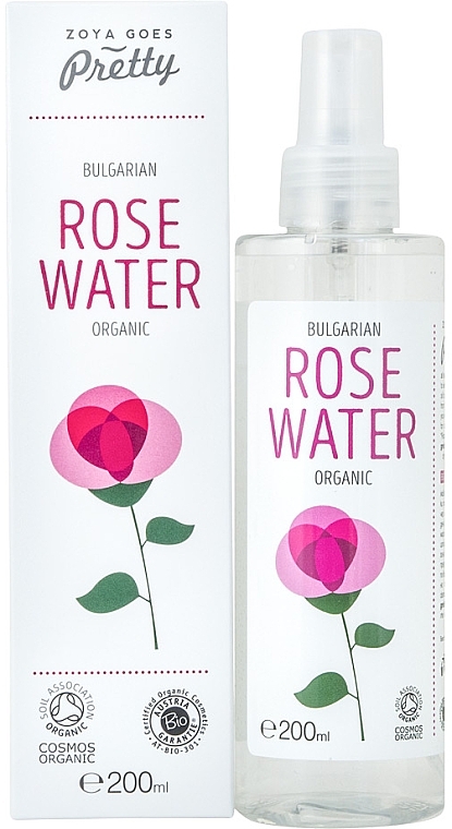 Organic Rose Water - Zoya Goes Organic Bulgarian Rose Water — photo N2